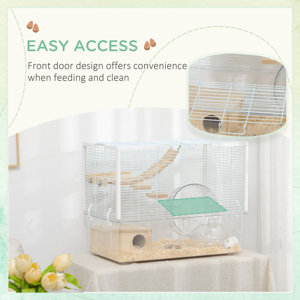 Pawhut Weather Resistant Hamster Cage | Wayfair.co.uk - Senior Hamster Cage Camouflage Weather Saver